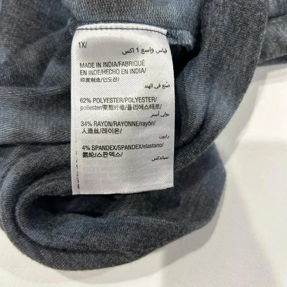 Ideology Long sleeve tie-dye sweater size 1x - Picture 5 of 6